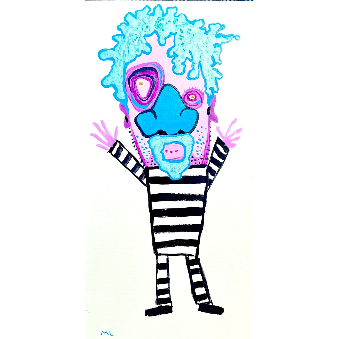 cartoon doodle drawing prison cellmate graphic 
