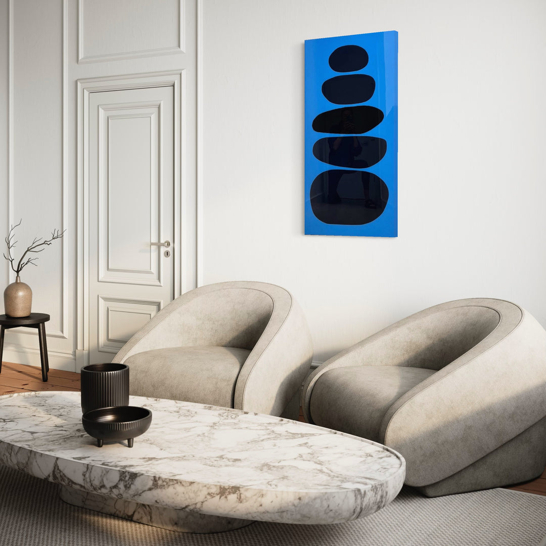 Floating Cairn, Morpho Blue
