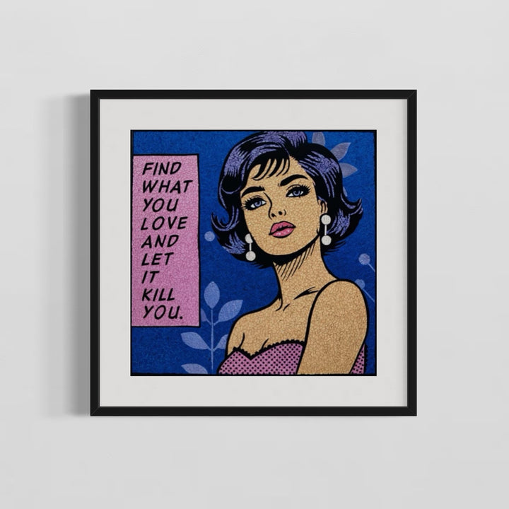 Lavender Limited Edition Hand Embellished Print