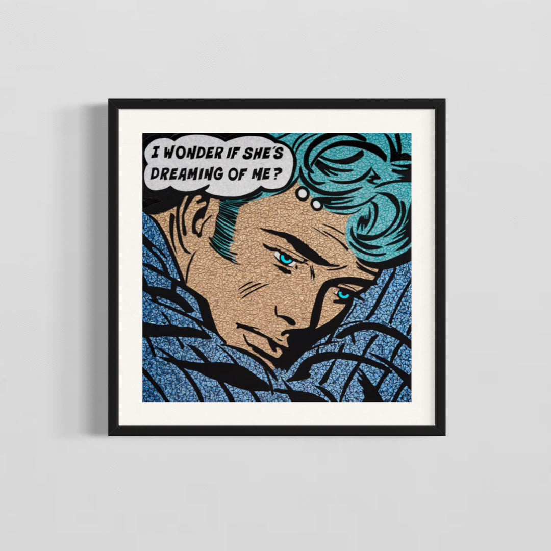 Wishful Limited Edition Hand Embellished Print