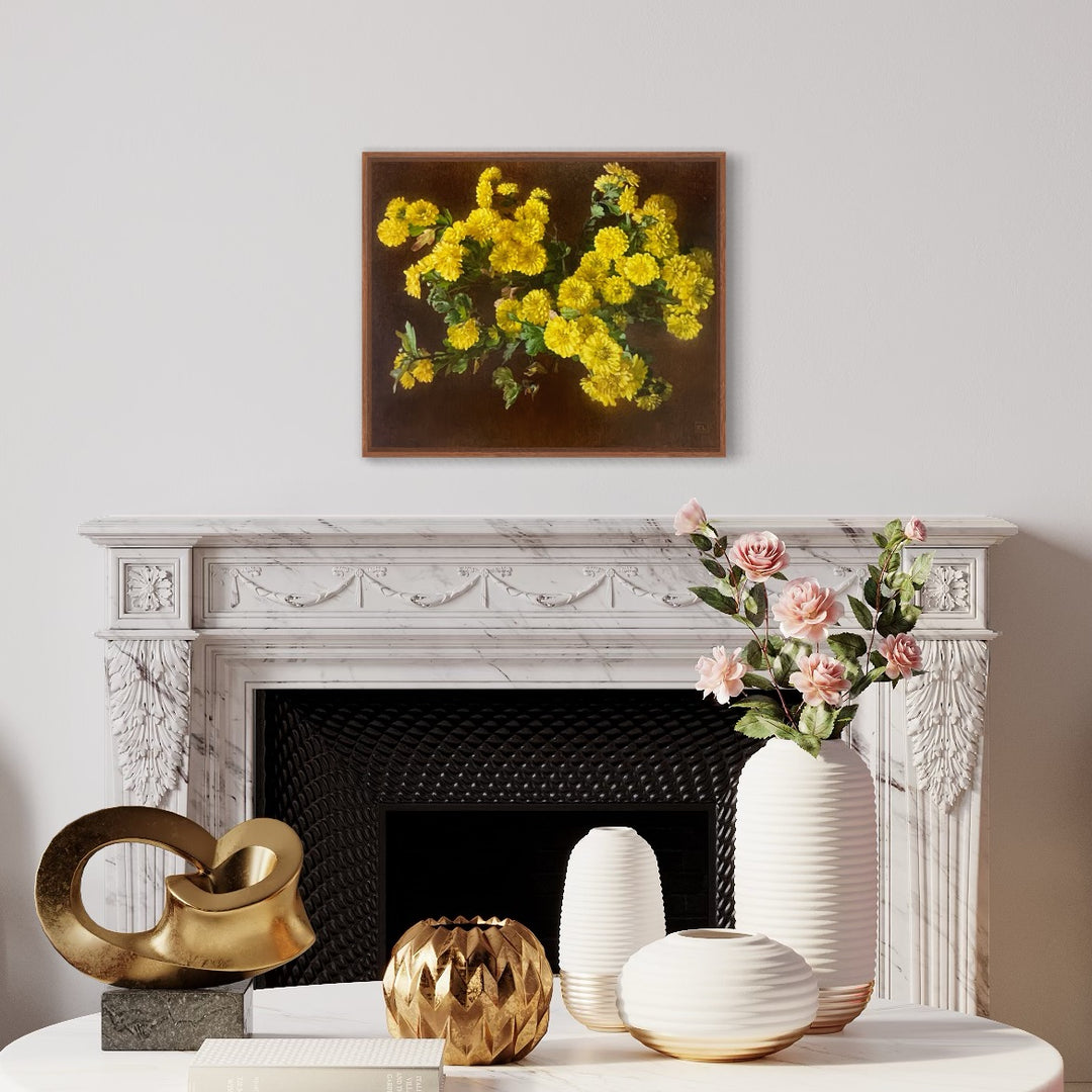 Yellow Chrysanthemums