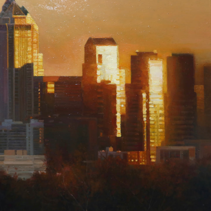 In the embrace of the golden evening