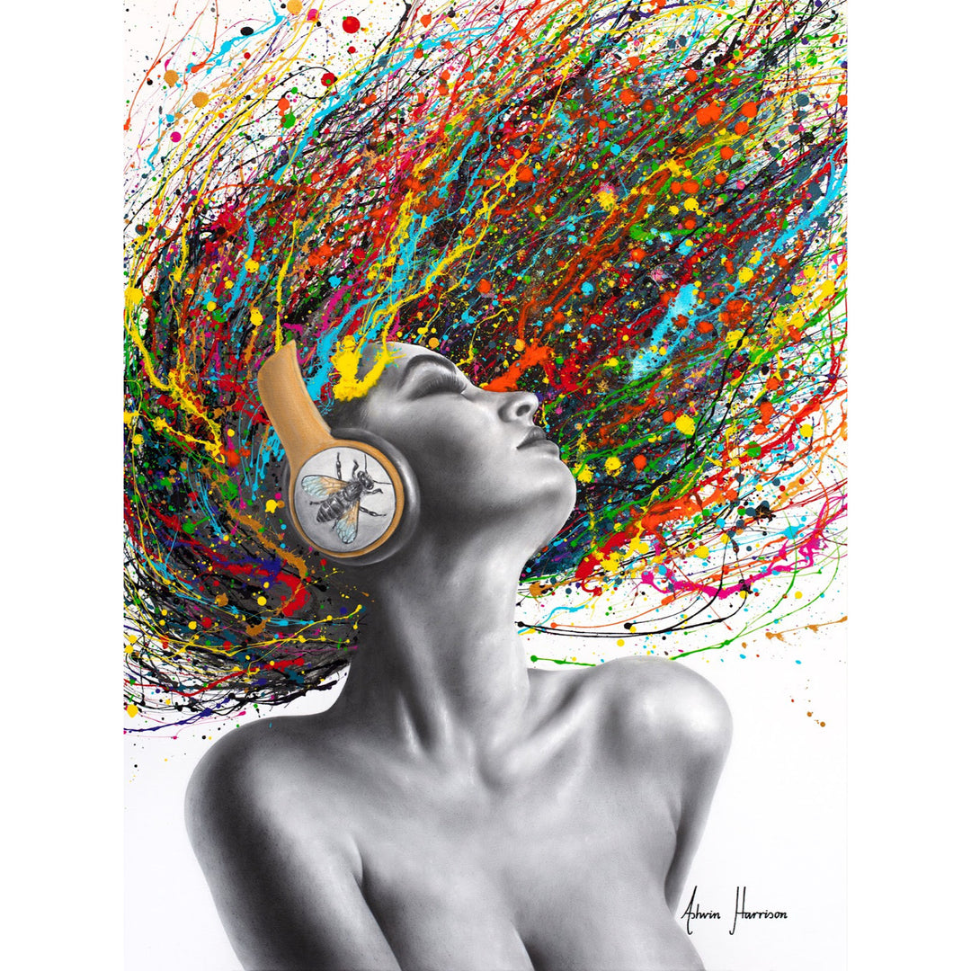 Bee Beats Open Edition Gicleé Print