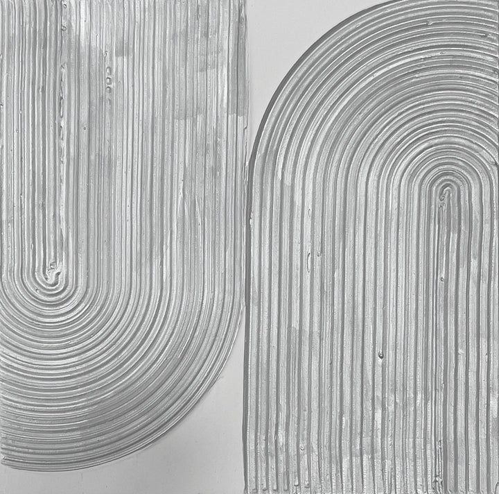 Reflective, Silver, Metallic, Mirror Image, Abstract